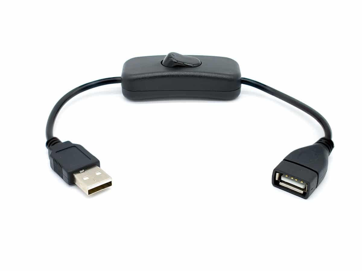 Data and Power Switch USB Cable