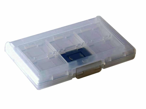 Switch 12 Game Storage Case angle clear