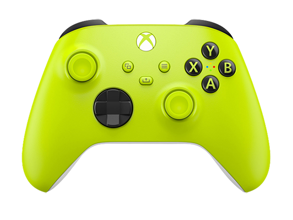 xbox series x controller electric volt front