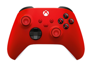 xbox series x controller pulse red front